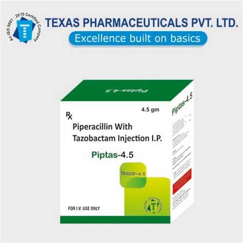 PIPTAS 4.5 ( Piperacillin Sod 4mg + Tazobactam 500mg )