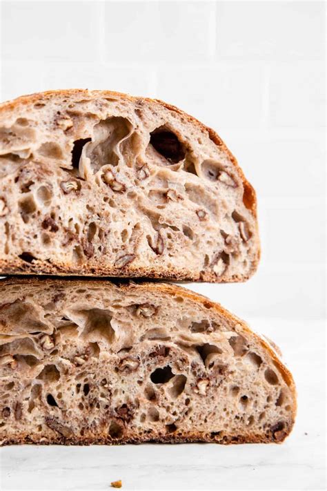 The Best Sourdough Cinnamon Bread with Maple and Pecans