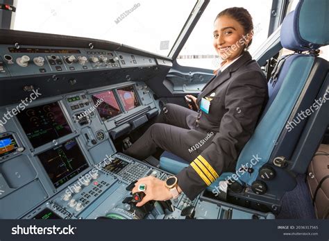 Female Airline Pilot