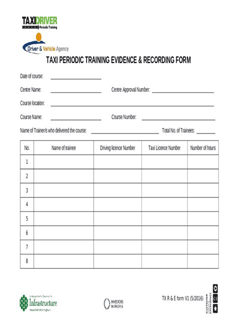 Application for Driver CPC Training Centre Approval Doc Template ...