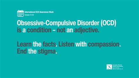 International OCD Awareness Week — Breaking Myths, Building ...
