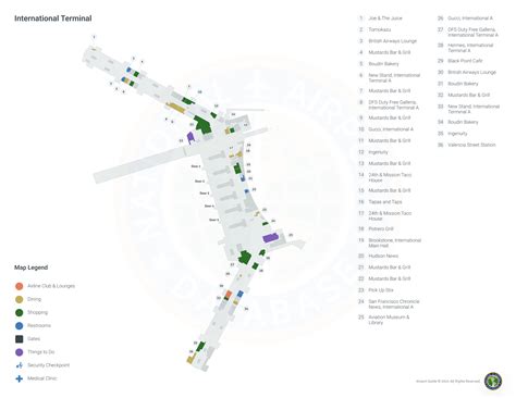San Francisco Airport (SFO) | Maps