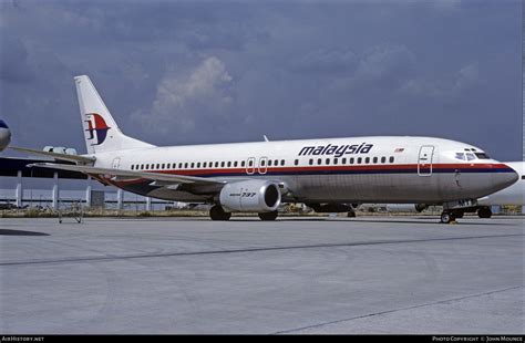 Aircraft Photo of 9M-MMT | Boeing 737-4H6 | Malaysia Airlines ...