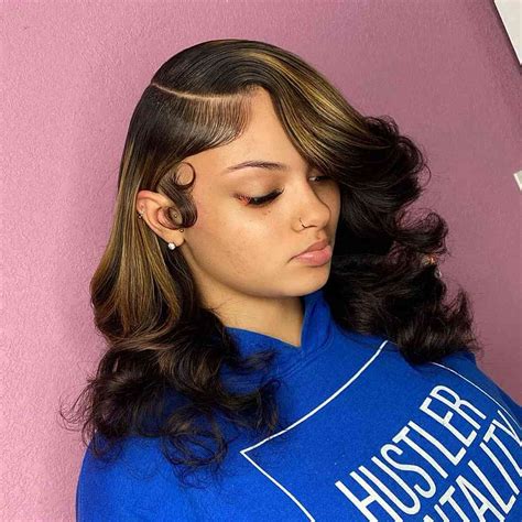 Weaves With Side Part