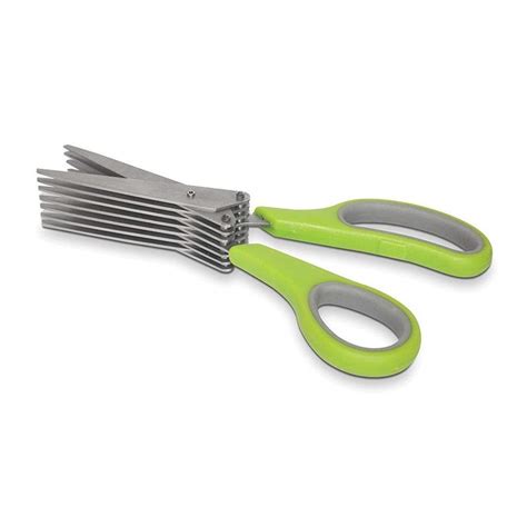 Velfit 5 Blade Vegetable Steel Herbs Scissor - Stainless Steel All ...