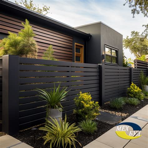 Secure Your Home with Modern Mehbud Metal Fences | House fence design ...