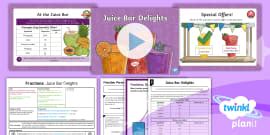 PlanIt Maths Y6 Fractions: Percentage Equivalents Lesson Pack 32