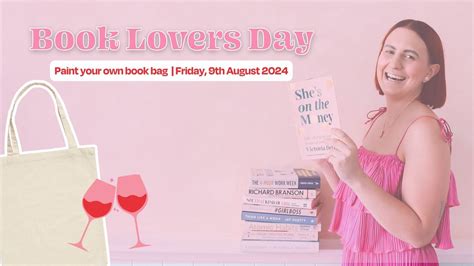 Book Lovers Day: Paint your Own Book Bag, 1/90 Oxford Street, Bulimba ...