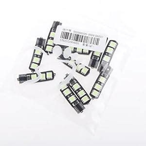 Meadawgs® 10x T10 5050 6SMD W5W LED Width Lamp Wedge Warning Ice Blue ...