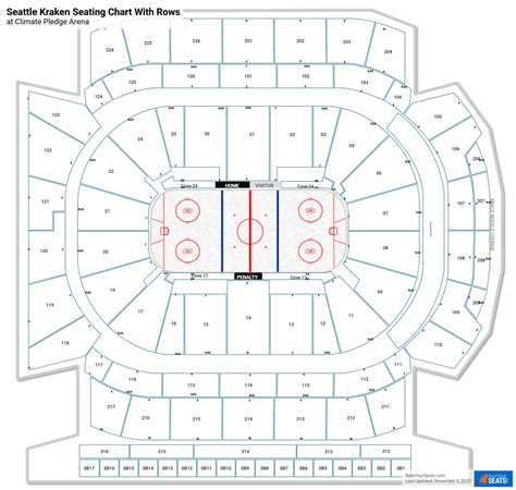 Climate Pledge Arena Seating Charts - RateYourSeats.com