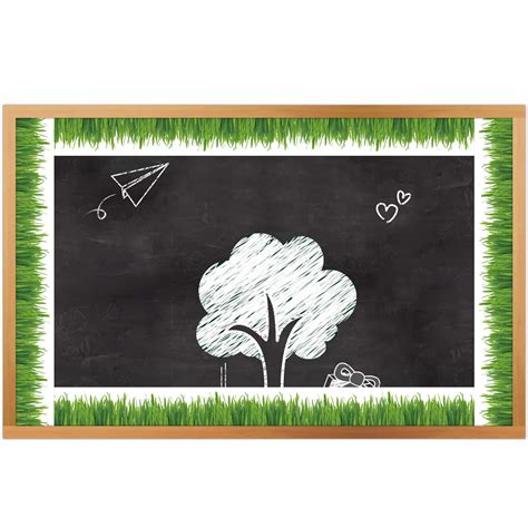 Buy Green Grass Bulletin Board Border for Easter Classroom Bulletin ...