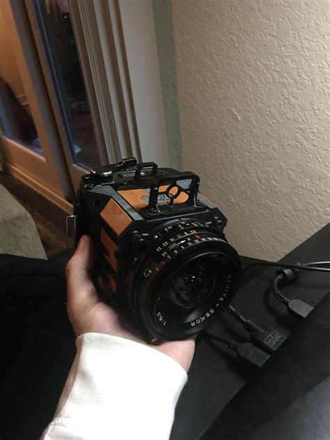 My 3D printed Goodman Zone Camera! It takes a RB67 Pro-S back and ...