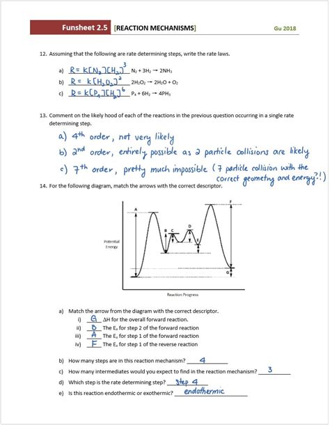 Image result for Basic Reaction Kinetics Tutorial