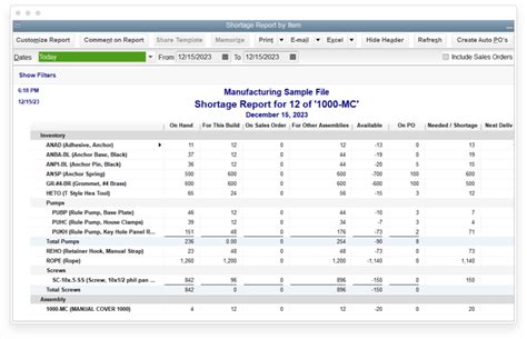 Image result for Quickbook Manufacturing Tutorial