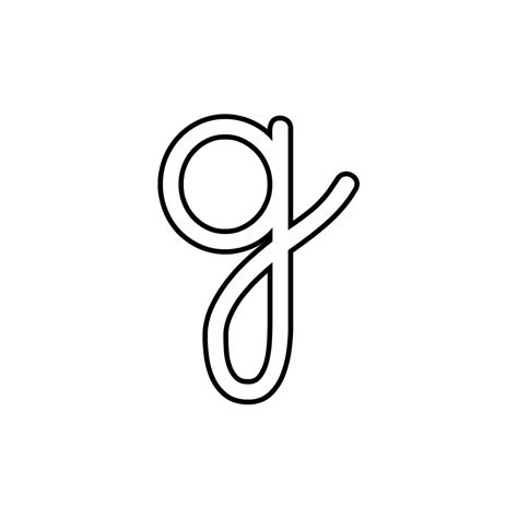 Cursive Lowercase G