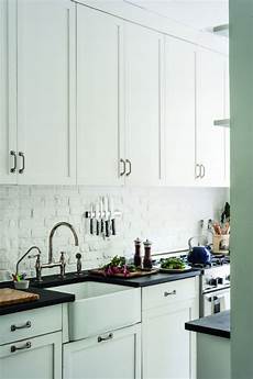 Faux White Brick Backsplash by Brick Backsplashes Rustic And Of Charm Faux White Brick Backsplash