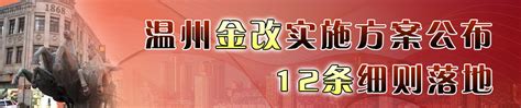 温州金改实施方案公布 亮点解读-新华08