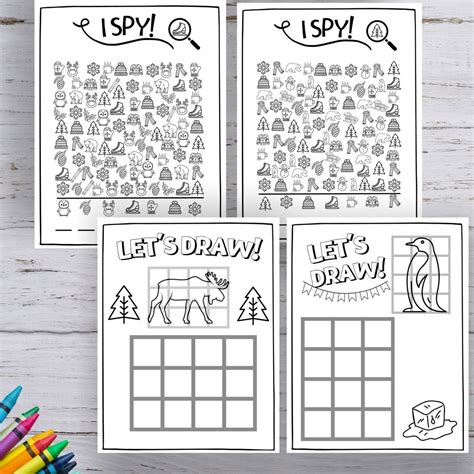 Winter Activities Worksheet 的图像结果