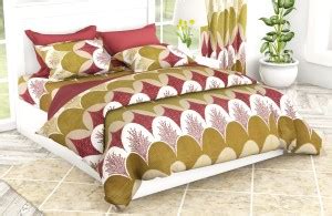 sapphirelanes Cotton Double Flat 180 TC Geometric Bedsheet - Buy ...