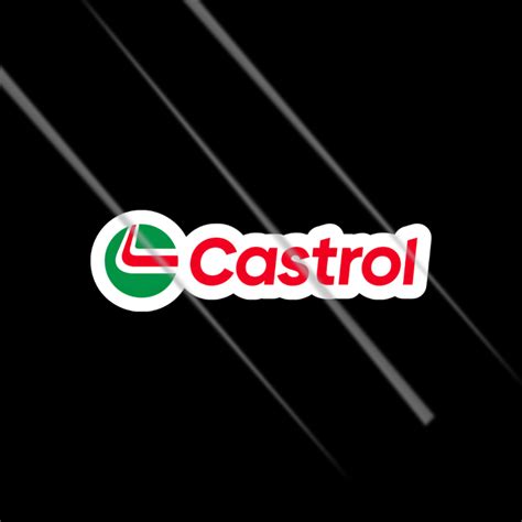 Castrol Racing Wordmark Sticker — 5 Inch Vinyl – Motohomies
