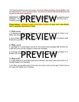 Unit Rate Problems Examples 的图像结果