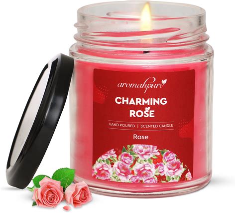 Aromahpure Scented Candle (45 hrs) (100% Soy Wax) -Handcrafted | Smoke ...