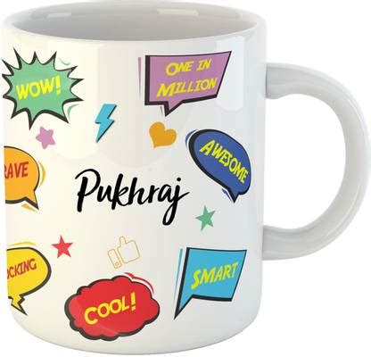 ARTBUG Pukhraj Name Ceramic Coffee Mug Price in India - Buy ARTBUG ...