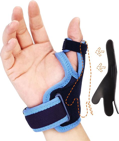 Amazon.com: Willcom Reversible Thumb Brace for Arthritis Pain and Support, Spica Splint for De ...