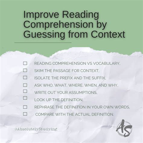 How to Improve Reading Comprehension by Guessing from Context ...