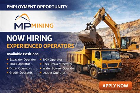 MP Mining Jobs 2026: Now Hiring Excavator, Truck & Dozer Operators - Apply by 17 Feb - Jobs4BW ...