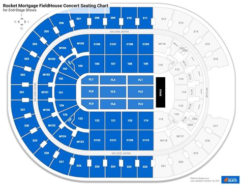 Rocket Arena Concert Seating Chart - RateYourSeats.com
