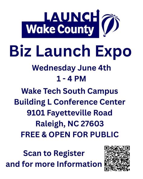 Launch Wake Alumni Vendor Expo, Wake Technical Community College ...