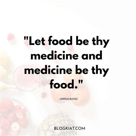 45 Best Food Nutrition Quotes For Healthier You - Blogkiat