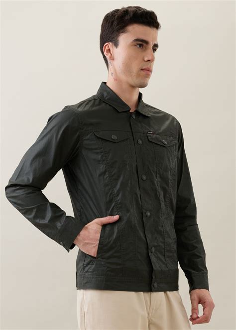 Teslin Utility Jacket: Olive – Nostrum