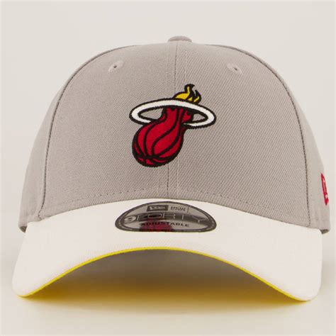 Boné New Era NBA Miami Heat Colors 940 Cinza - FutFanatics