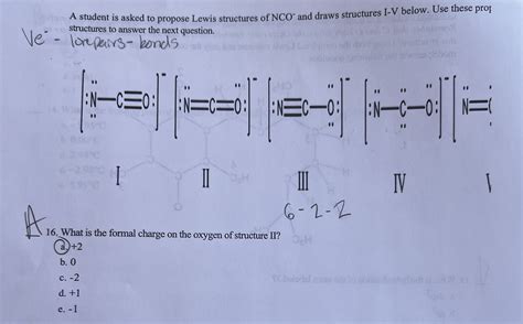 Solved A student is asked to propose Lewis structures of | Chegg.com