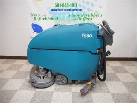 Tennant T500e used floor scrubber