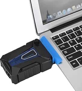 ELECTRO WOLF Portable K27 Universal Notebook Fan Cooler Fan USB Air ...