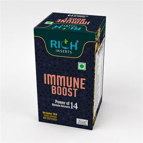 Rich Inserts Immune Boost Supplement | Save 35%