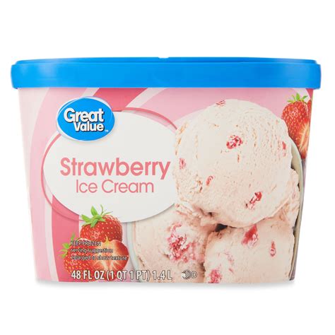 Strawberry Ice Cream in Ice Cream & Novelties - Walmart.com