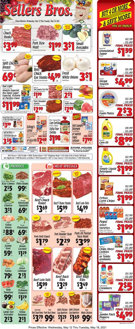 Sellers Bros. Ad Circular - 05/12 - 05/18/2021 | Rabato