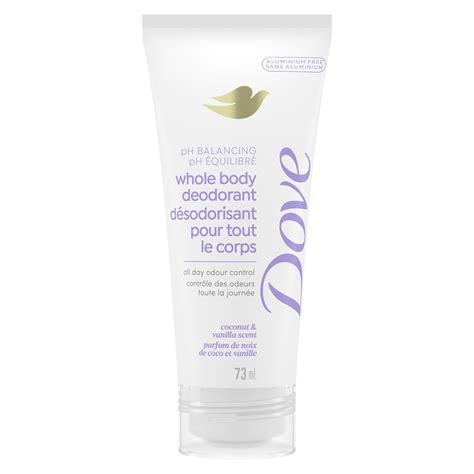 Whole Body Deodorant Cream Coconut & Vanilla | Dove
