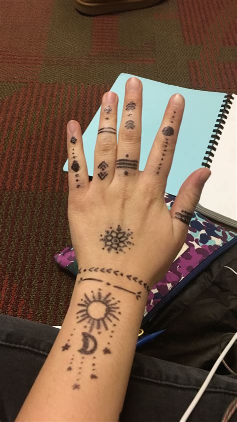 Easy Hand Art with Pen