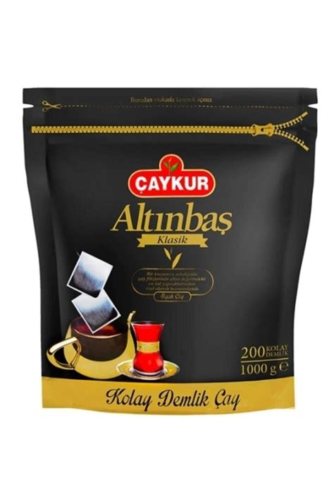 Çaykur Altınbaş Klasik Kolay Demlik Poşet Çay 200 X 5 gr Fiyatı ...