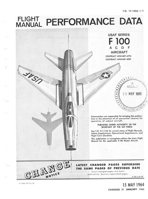 North American F 100 North American F 100F Super Sabre