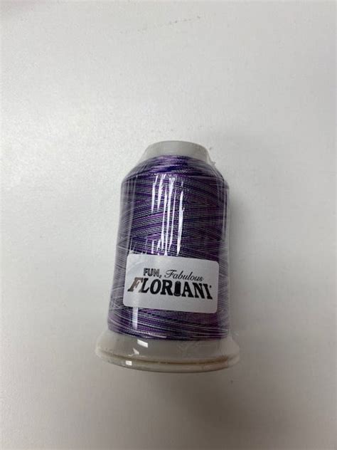Floriani Variegated Polyester Embroidery Thread – Leabu Sewing Center