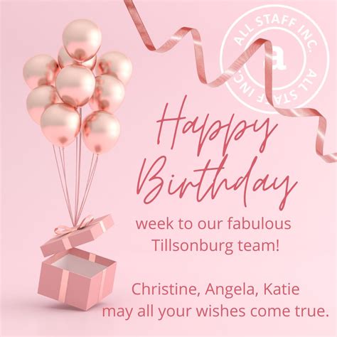 AllStaff Inc. on LinkedIn: Happy Birthday week to all three of our ...