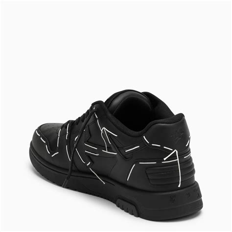 Off-White™ Out Of Office black low trainer | TheDoubleF