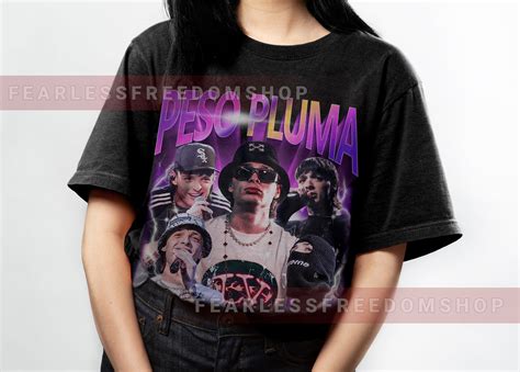 Peso Pluma Music Shirt, Peso Pluma Merch Gift For Fan sold by Silly ...