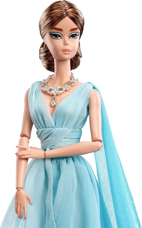 Barbie Fashion Model Collection Blue Chiffon Ball India | Ubuy